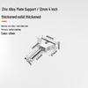 Adjustable Zinc Alloy Invisible Bookshelf Support Bracket