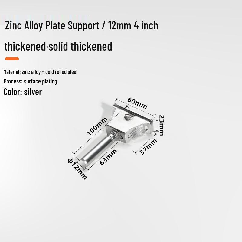 Adjustable Zinc Alloy Invisible Bookshelf Support Bracket