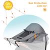 Pram Stroller Accessories Carriage Sun Shade Baby Stroller Sun Visor Pushchair Cap Sunshade Cover