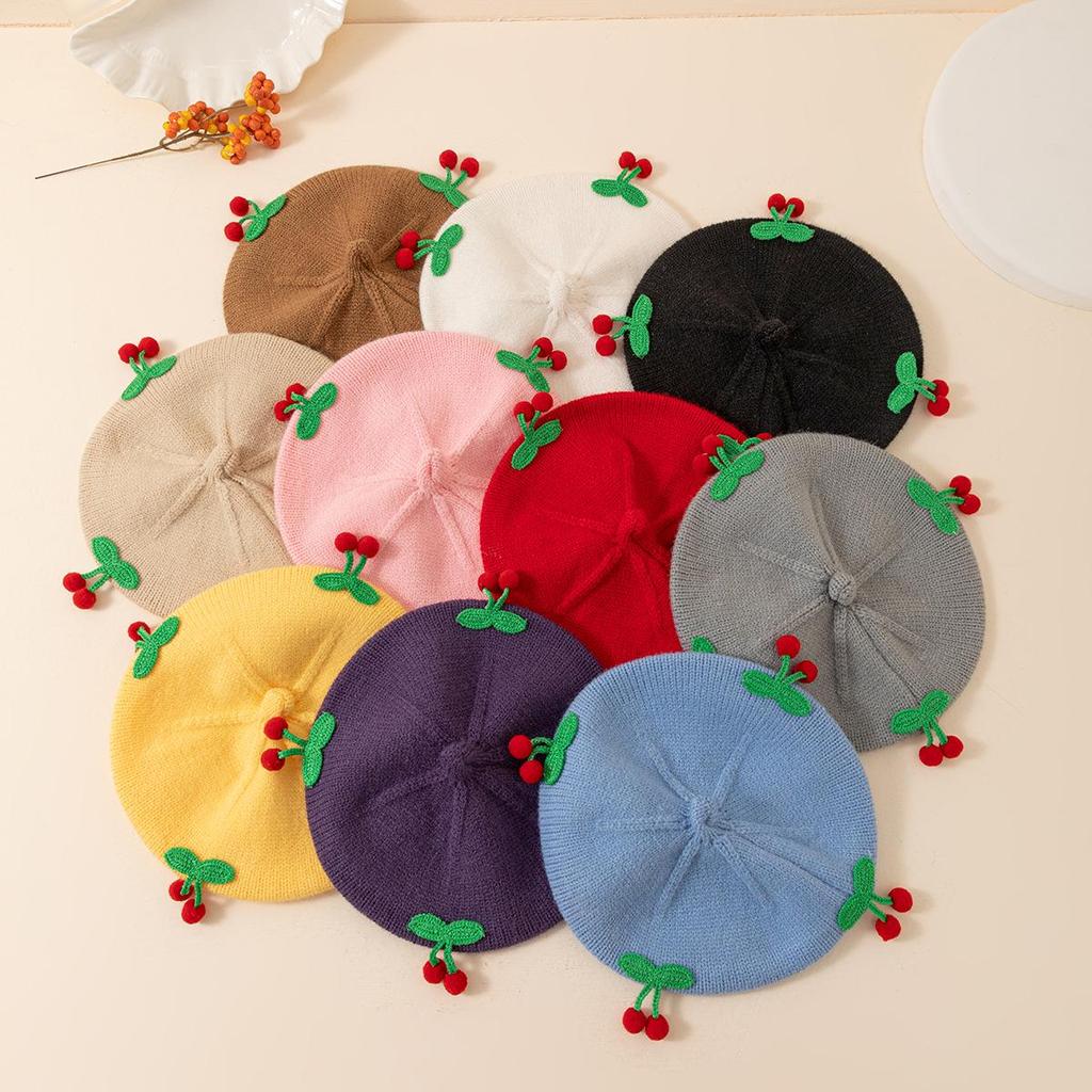 Korean Style Knitted Baby Hats for Boys and Girls - Cute and Cozy Autumn/Winter Infant Wool Berets