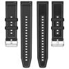 Elegant Flexible 22mm Fashionable Soft Band for All Genders Wrist Strap Bracelet Waterproof Sweatproof Antiscratch Belt