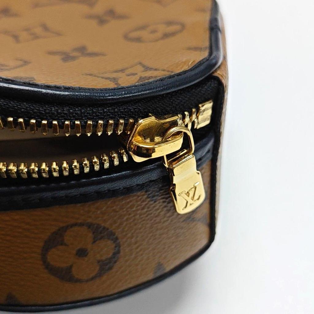 [Pre-Owned] Louis Vuitton Mini Boite Chapeau 'Brown Monogram Reverse Canvas' - Very Good #1IXSV4M