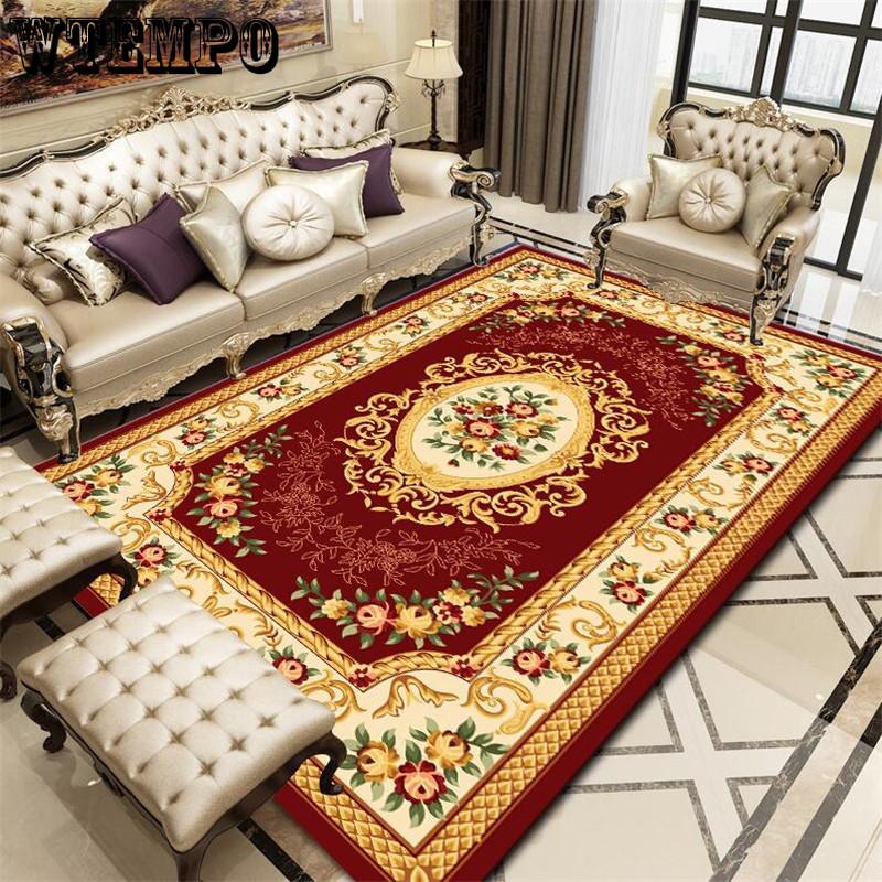 New Chinese Style Carpet Floor Mat Living Room Sofa Floor Mat Household Bedside Carpet