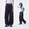 Women's Pants, American Straight Leg Work Pants, Loose Paratrooper Pants, Hong Kong Style Functional Casual Pants