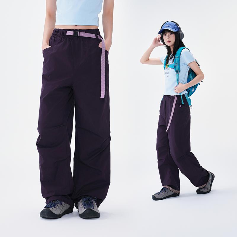 Women's Pants, American Straight Leg Work Pants, Loose Paratrooper Pants, Hong Kong Style Functional Casual Pants