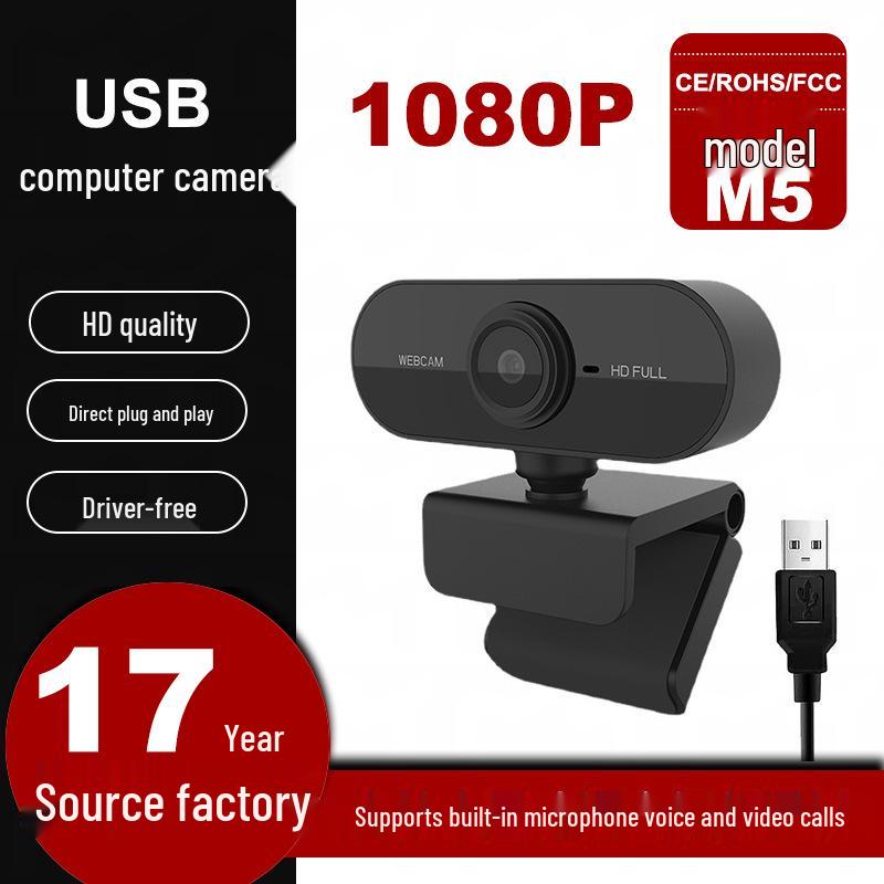 HD2K 4K High Definition Computer Camera with Microphone for Online Classes
