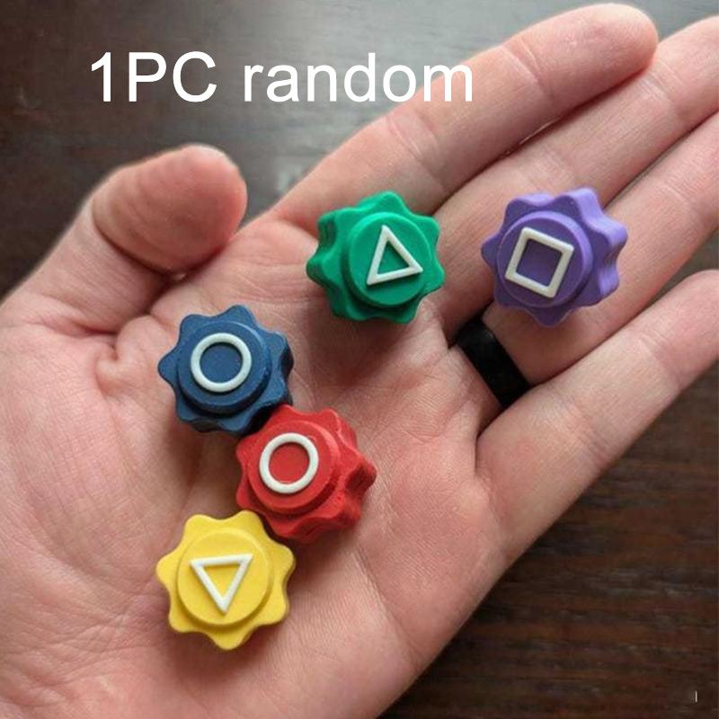 Set 3d Printing Calamari Game Dice Party Game Props Square Circle Triangle Printing Bar Games Party Props Korean Film Play Game