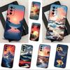 Schöner Fluss Für Samsung Galaxy A53,31,52,72,41,22,73,32,71,Note,J7,8,9,5G Weiche Schwarze Silikon Handyhülle