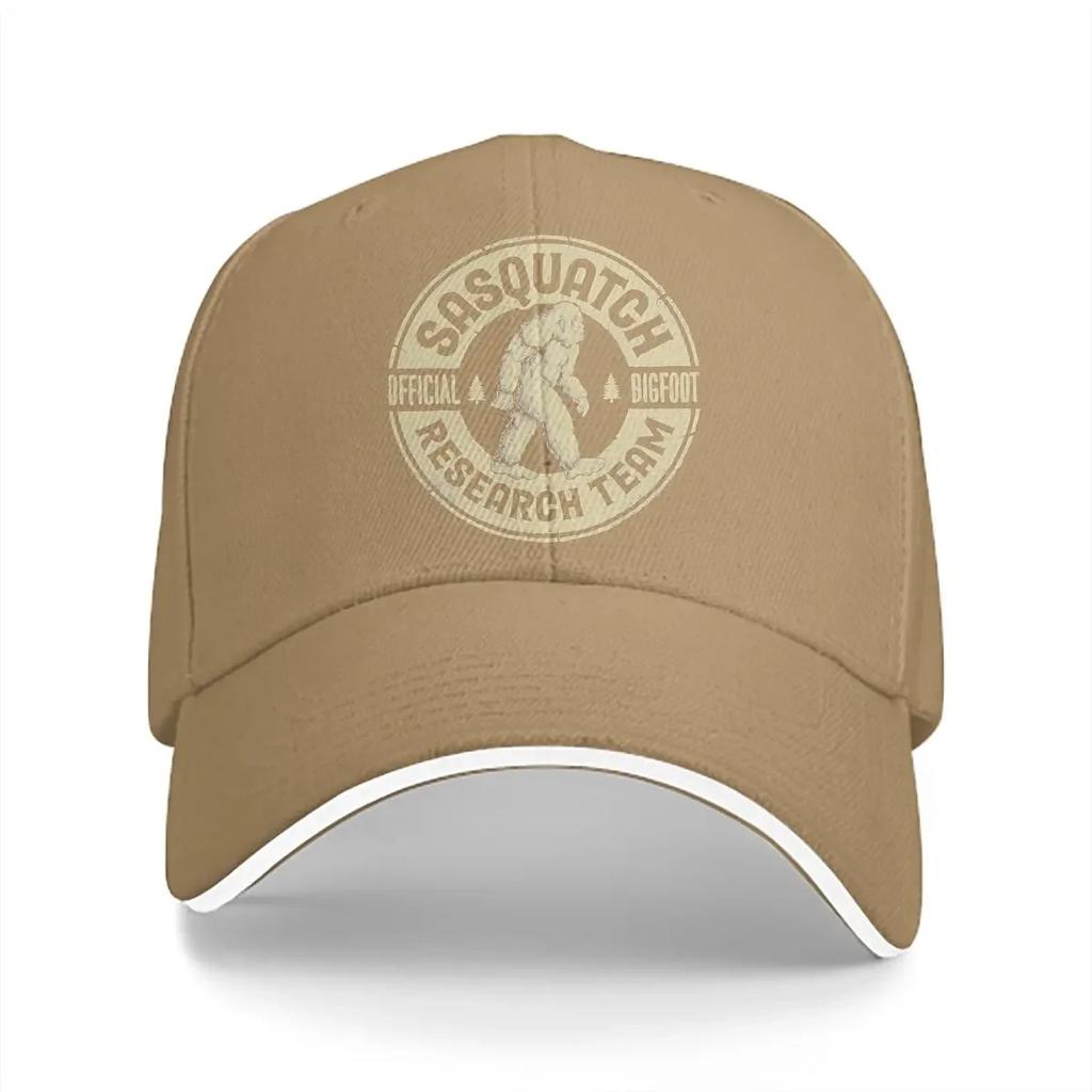 Pure Color Dad Hats Research Team Vintage Women's Hat Sun Visor Caps Bigfoot Sasquatch Peaked Cap