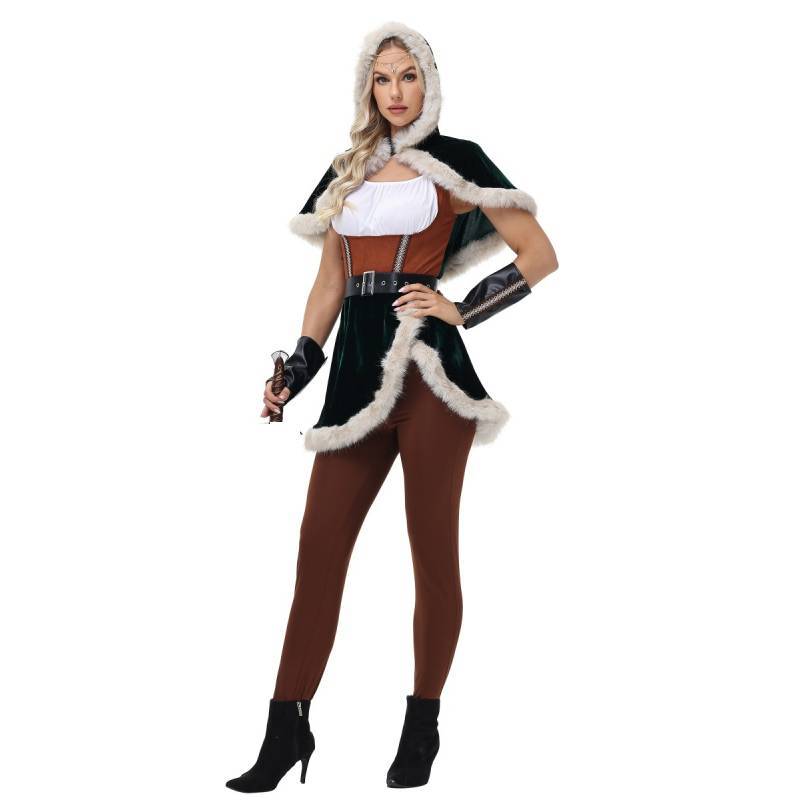 Vampire Queen Cosplay Costume For Women With Polyester Fabric Fantasy Role Play For Halloween