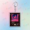 Anime Reze Art Keychain Accessories Bag Charms Devil Manga Women Keyrings Jewelry Csm Chibi Fans Freinds Gift