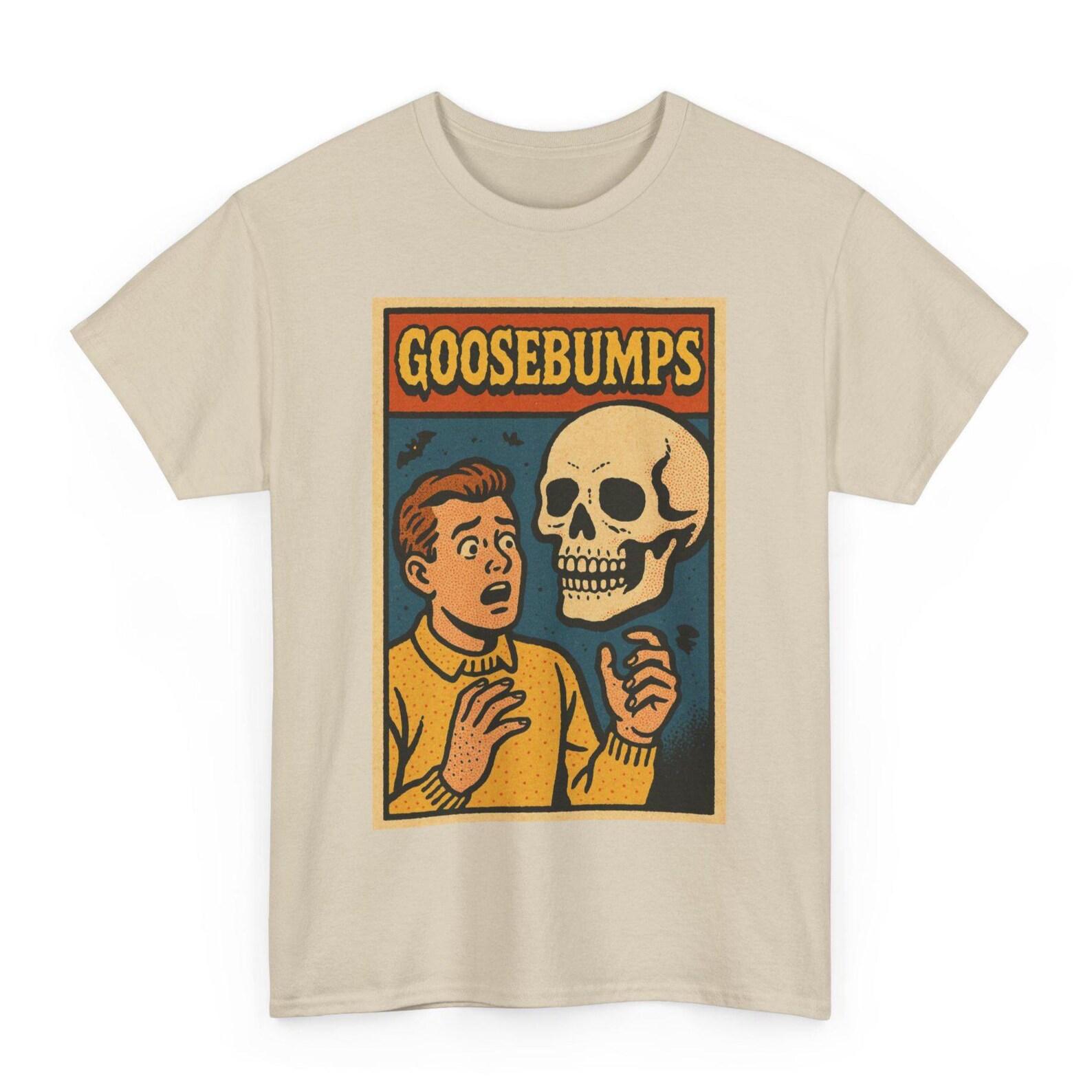 Goosebumps T-Shirt: Retro Comic Book Horror Tee L