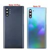 Pro Samsung Galaxy Note10 N970 Note 10 Plus N975 Zadní kryt baterie Zadní kryt pouzdra Skleněný panel s díly pro čočku fotoaparátu