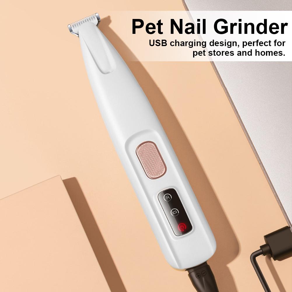 Dog Paw Trimmer with LED Light Pet Shaver 18mm Widen Blade Dog Clippers Cordless for Dogs Cats Trimming Paws Eyes Ears Face Rump