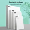 A3 Dutch White 250g Cardstock - Ideal for Handmade Newspapers, Cards, and Marker Drawings