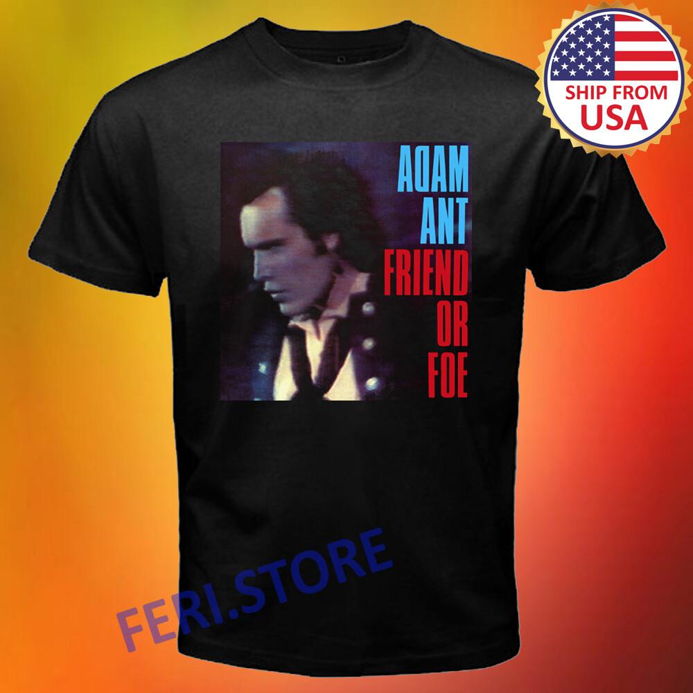 

Adam Ant Friend or Foe Men s Black Size S to 3XL XL