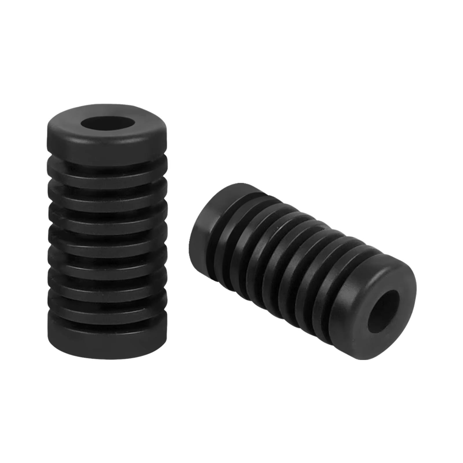 2Pcs Universal Motorcycle Gear Shift Shifter Lever Foot Pad Pedal Rubber Cover Moto Start Foot Pegs Pad Motorcycle Accessories 2pcs black