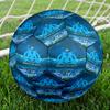 Olympique Football Crest Printed Size 5 Soccer Balls, High-Quality, Anti-Slip, Protective Football, A Unique Gift , Birthdays, Christmas Gifts