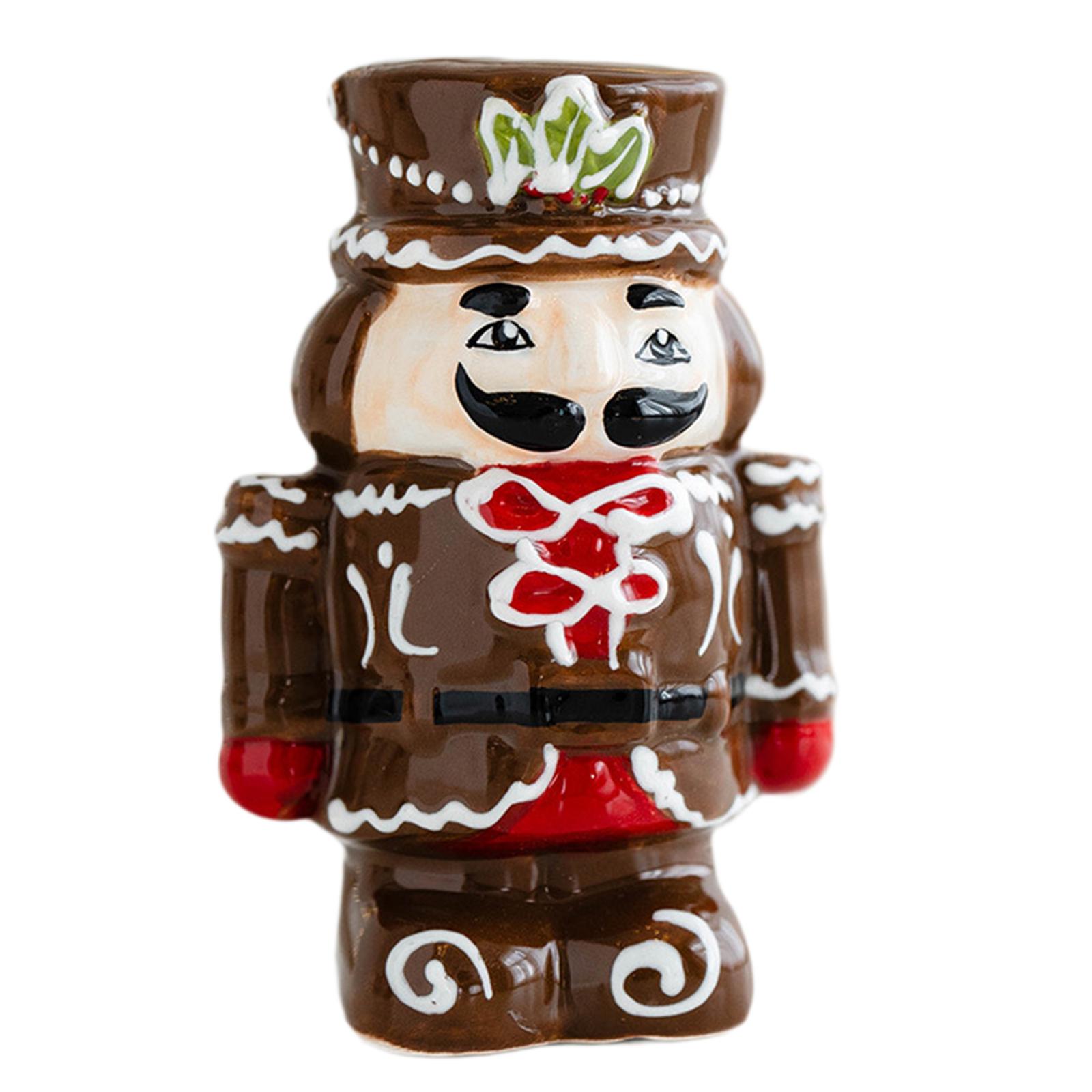 

Скульптура Щелкунчика Праздничный декор для дома Декоративная солонка и перечница