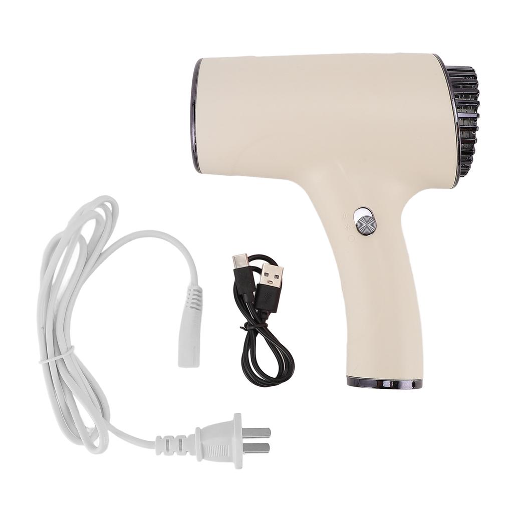 Negativer Ionen Haartrockner ABS Heiß Kalt Wind Leise Tragbarer Haarföhn für Zuhause Reise Wohnheim Schnell