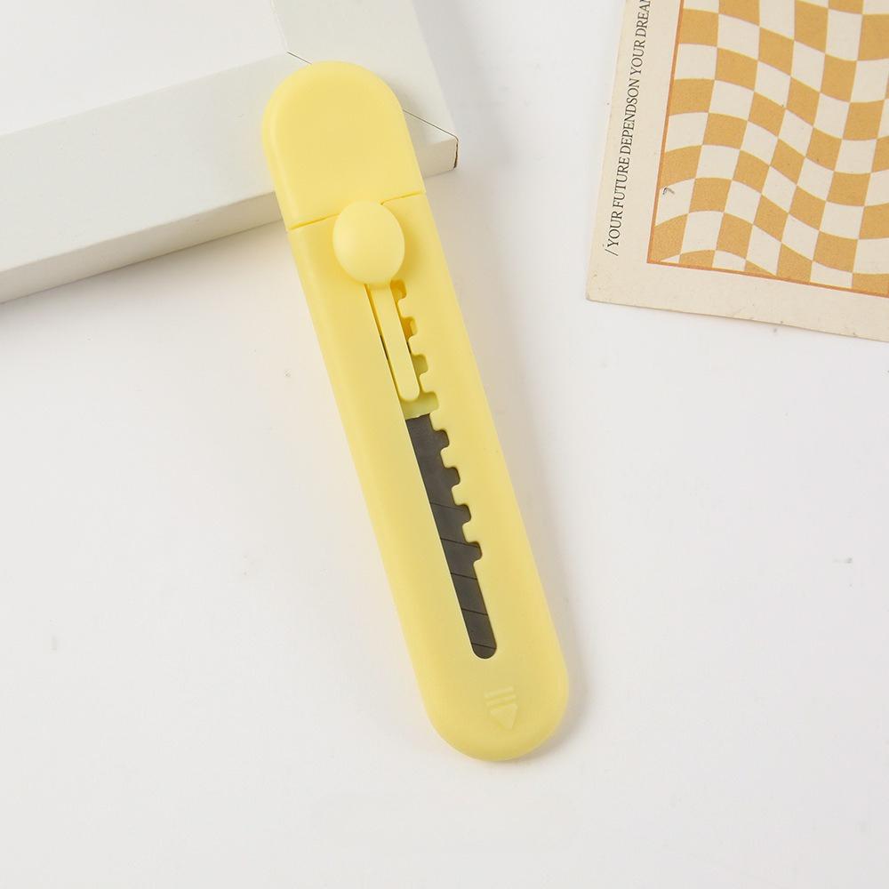 Bonbonfarbenes tragbares Mini-Utility-Messer Hochwertiges Auspack-Expressmesser Studenten-Handarbeit Handkonto Papiercutter