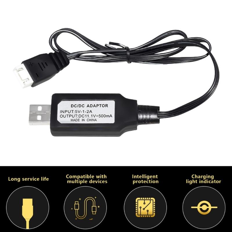 USB Chargers Cable Overcharge Protections USB Charging Cable Single USB Charge Cord for  Battery  Quadcopter FPV
