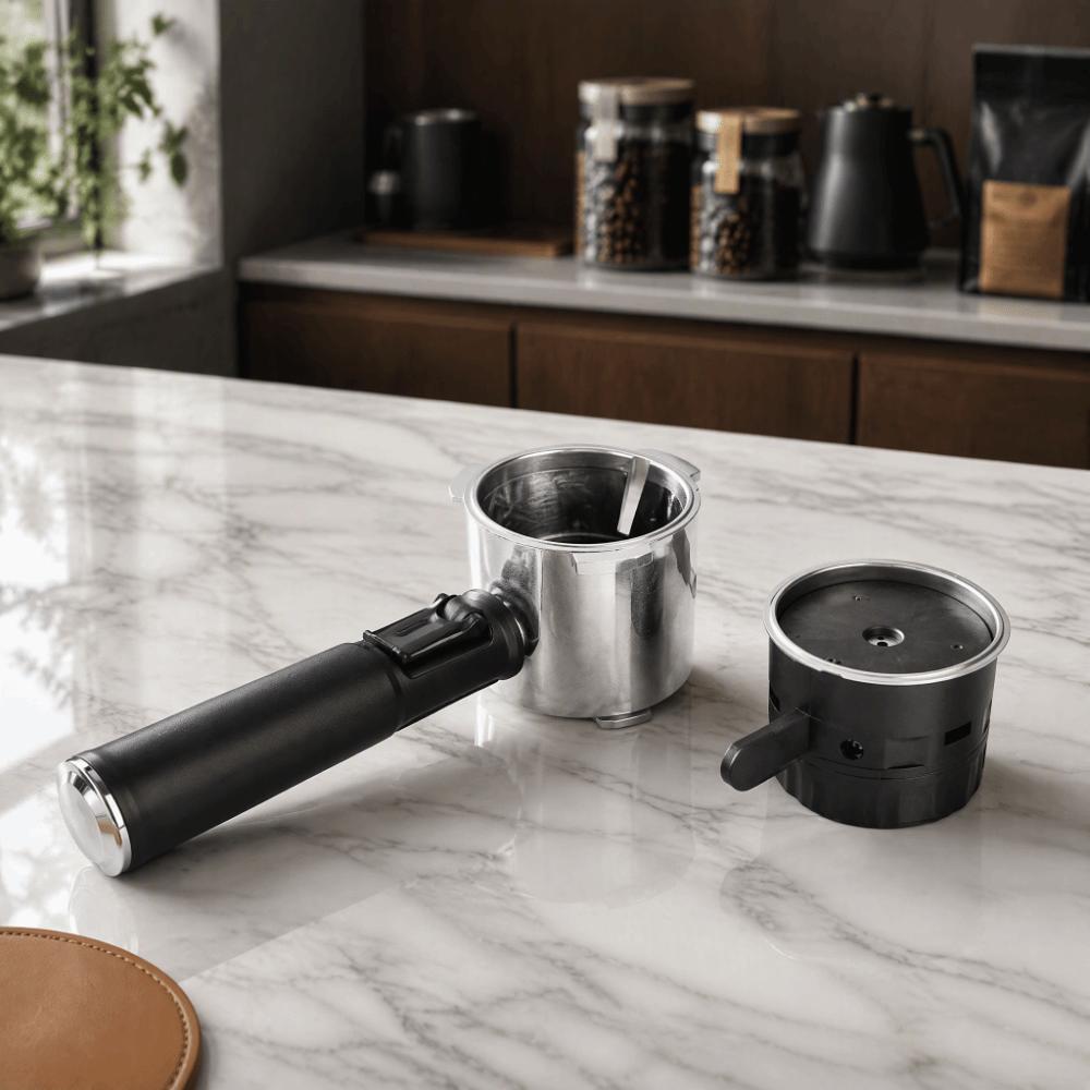 Ergonomic Grip Coffee Portafilter Handle 51mm Compatible Coffee Filter Handle Coffee Brewing