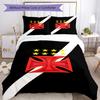 Vasco Football Club Printed Pattern Duvet Cover Set – Includes 1 Duvet Cover and 2 Matching Pillowcases Bedroom Decor Christmas Gifts