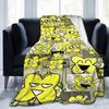 Blanket Fleece All Season Cartoon Multi-function Super Soft Throw Blankets for Bed Bedroom Rug Piece