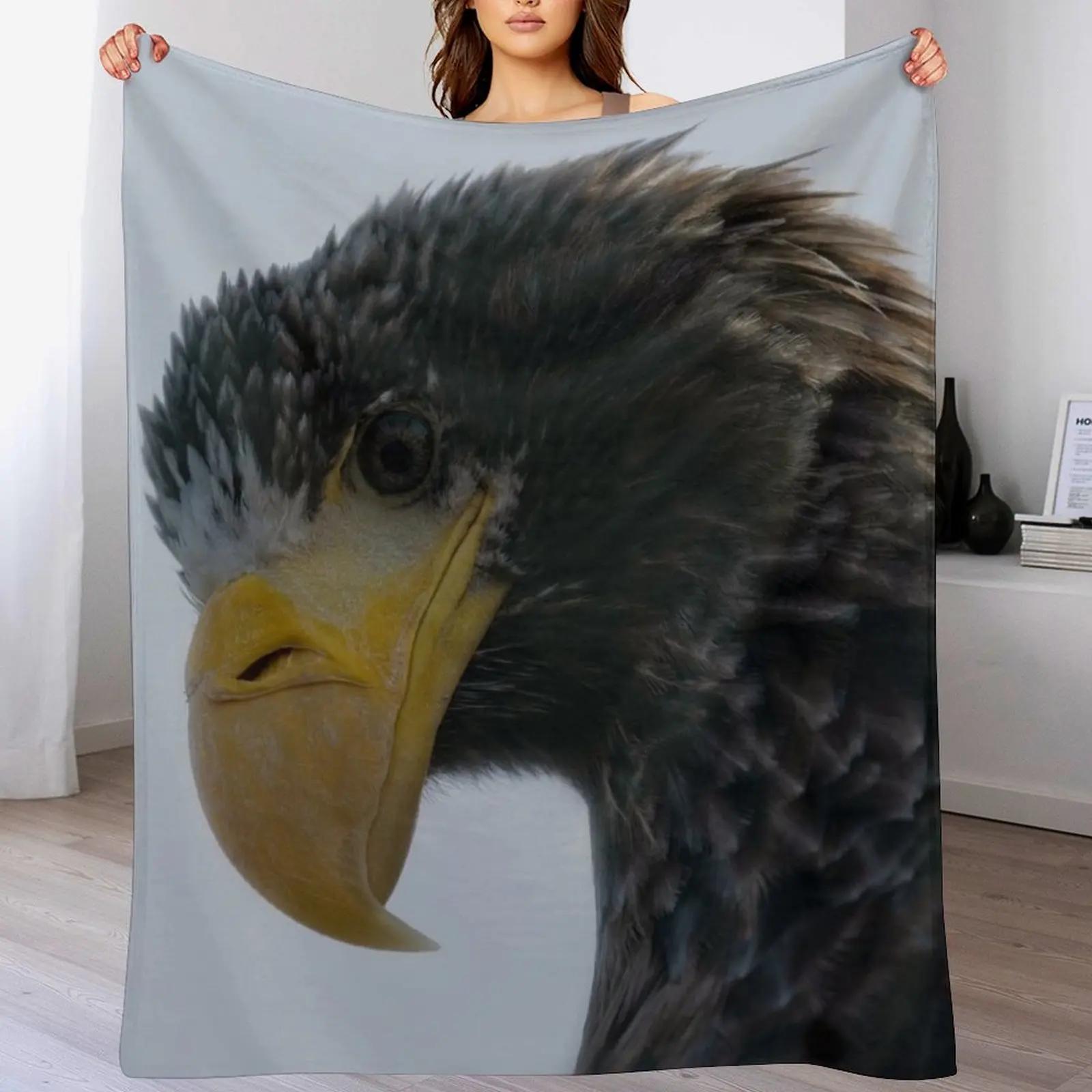 New Stellers Sea Eagle Throw Blanket Warm Cozy Throw Blanket for Living Room Couch 102x76cm(40x30in)
