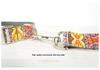 Ethnic Style Colorful Pattern Gray Dog Leash for Large Pets