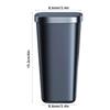 Multifunctional Car Mini Trash Bin Cup Holder 800ml Car Trash Can Auto Holder Waterproof Cup Holder Trash Can For Car
