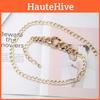 Metal Womens Chain Waist Chain With Round Buckle Versatile Belt Daily For