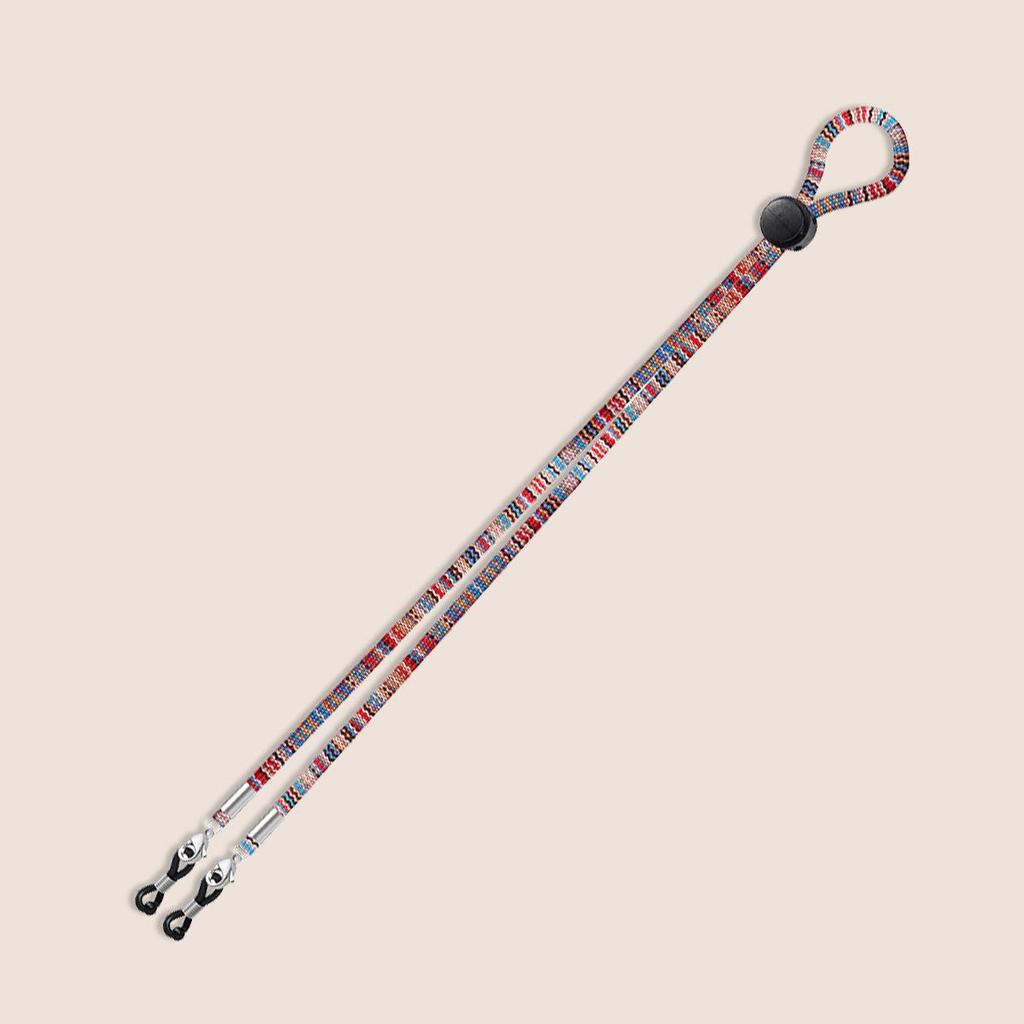 Ethnic Round Button Adjustable Anti-slip Eyeglass Retainer Strap