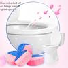 Dual - Effect Toilet Cleaner Tablets, 300 - Flush Long - Lasting, Floral Scent, Phosphorus - Free, Automatic Toilet Cleaning 3pc
