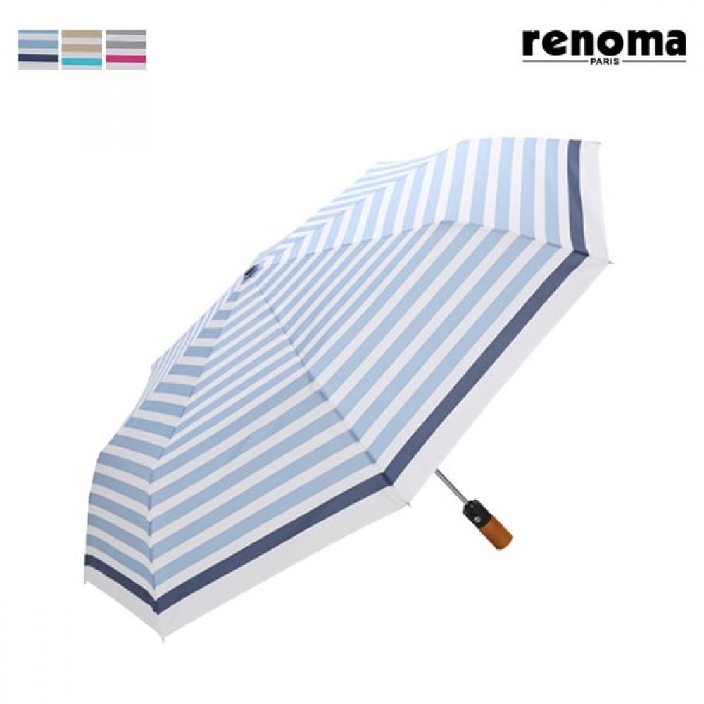 Renoma Uv Protection 90 3 Fold Automatic Umbrella Rsa 2401 Blue