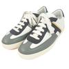 Excellent Sneakers Boomerang H Logo Low Cut White Multicolor Leather Mens 41 Used