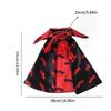 Halloween Pet Capes Costume with Bat Regulable Vampires Cloaks for Kittens Dog Cats Cosplay Party Holiday Decoration B03E