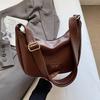 Niche Underarm Bag Women 2025 New Fashion Retro Dumpling Bag High-end Sense Versatile Single Shoulder Messenger Bag