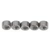 50 Pcs Round Coupling Nut M4x0.7 4mm Length 304 Stainless Steel Sturdy Round Connector Nuts for