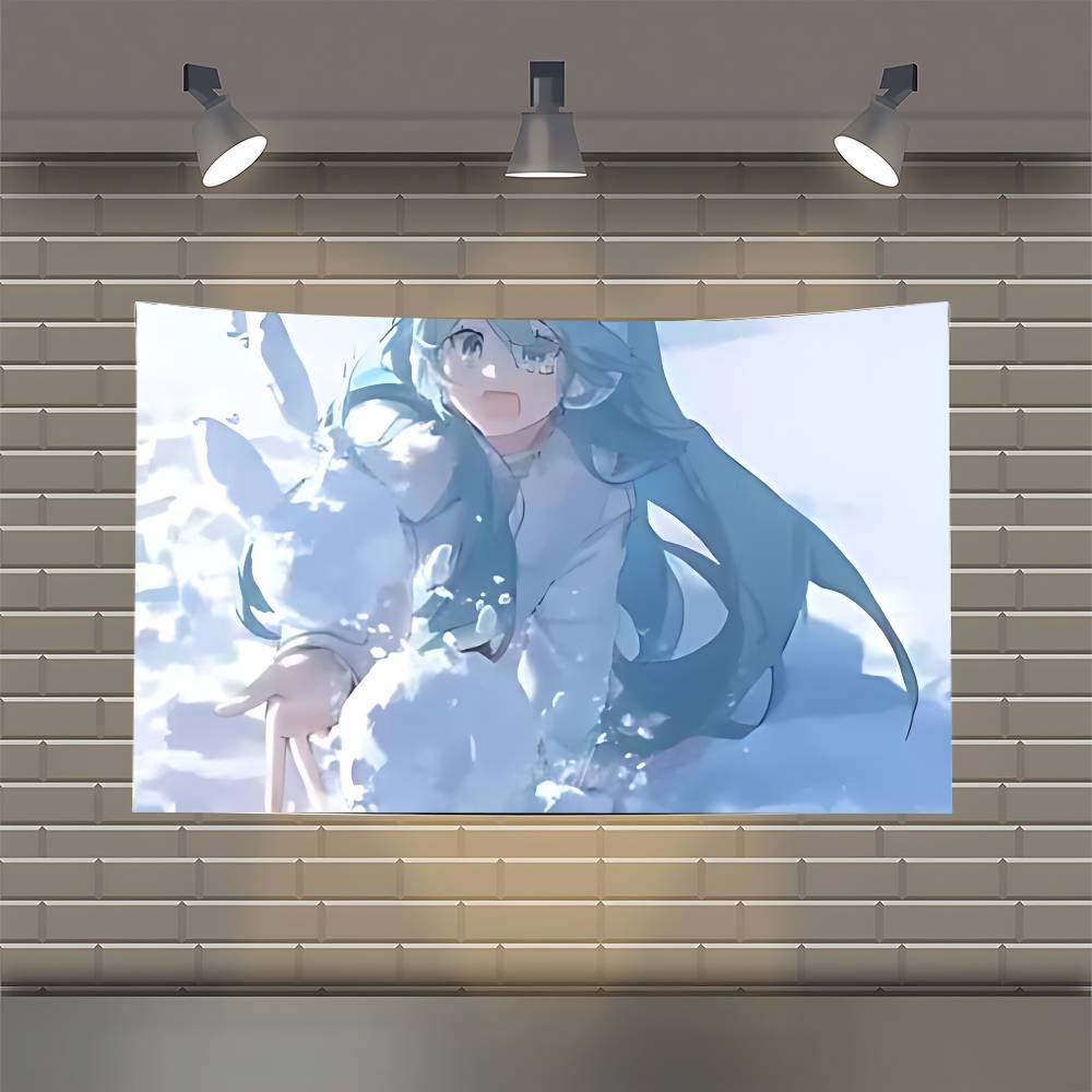 Popular Virtual Diva HHatsune Cute Flag Flags Personalized Items Flags For Bedrooms Home Tapestry
