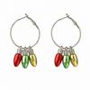 Creative Christmas Tree & Bell Stud Earrings: Stylish European & American Holiday Jewelry