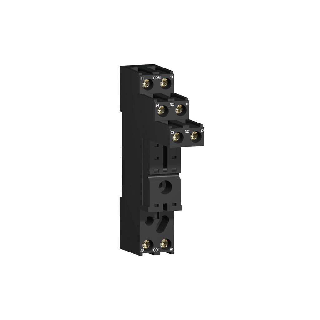Socket for RSB 8A and 16A plug-in relay RSZE1S48M