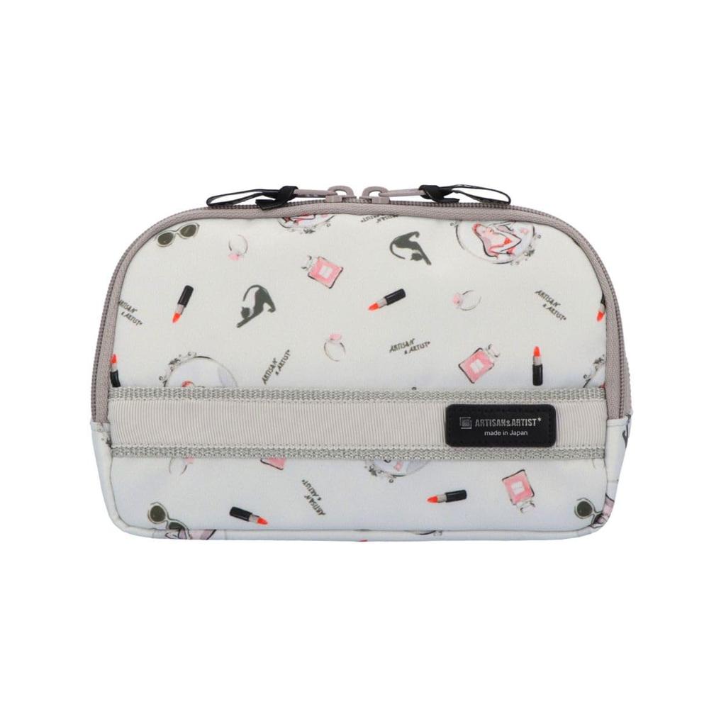 Artisan & Artist Beauty Spell Slope-Shaped Cosmetic Pouch (4OP-BA110H)