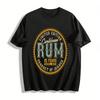 Limitierte Edition 25 Jahre im Fass gereifter Jamaika Karibik Rum T-Shirt Reines Baumwoll-T-Shirt