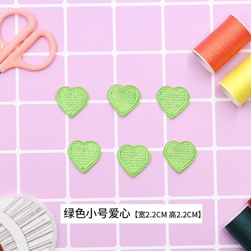 

Парная Любовь Тканевая Наклейка Детская Одежда Брюки Заплата для Ремонта Дыр Персиковое Сердце Патч Наклейка Пуховик Украшение Вышивка Наклейка green love