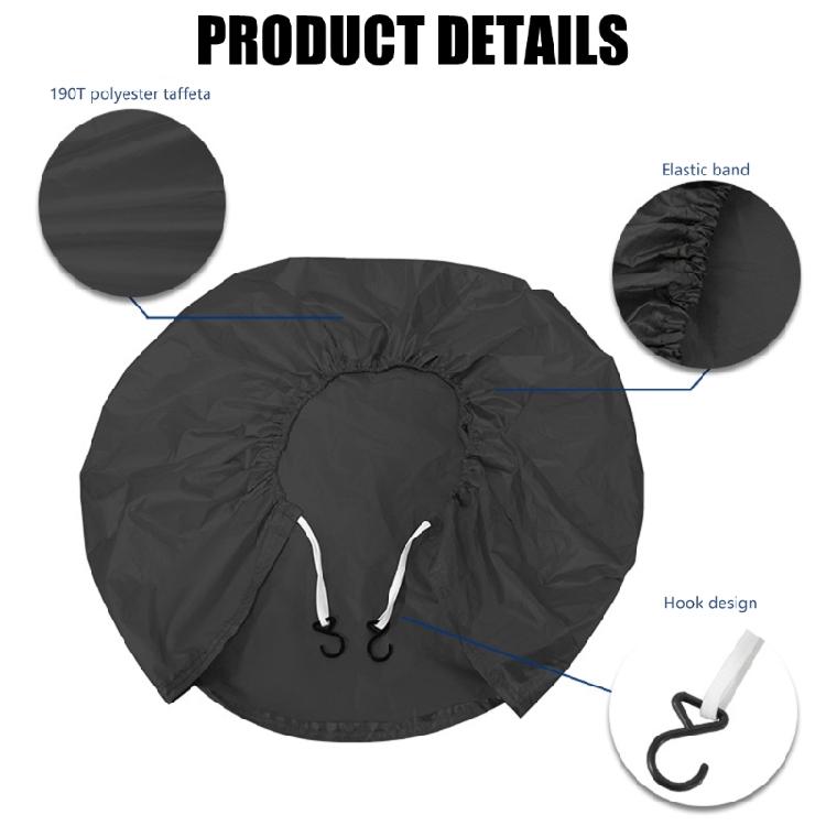 Weatherproof Tire Covers with Convenient Installation Waterproof Tire Sleeve Weather Resistant Tire Covers for Vehicles