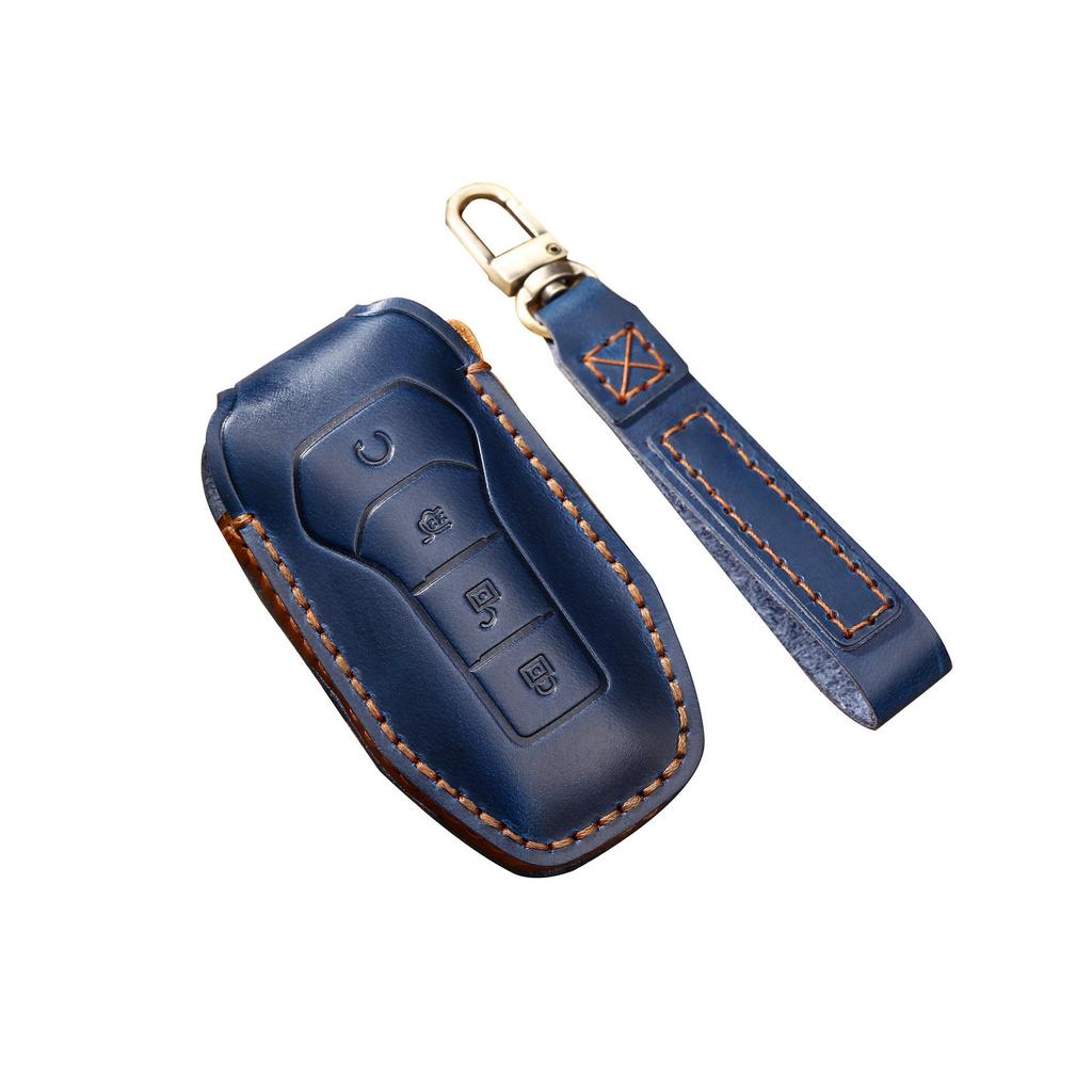 Handmade Car Key Bag for BYD Models: Tang, Song Plus DMI, Dolphin, Han