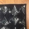 Used Kyo-zome and Aizome table center, tapestry, square, Japanese accessory, placemat, patchwork