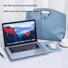 Premium Leather Handbag for 16-inch Tablet/Laptop, Universal Business, Large Capacity with Document Storage